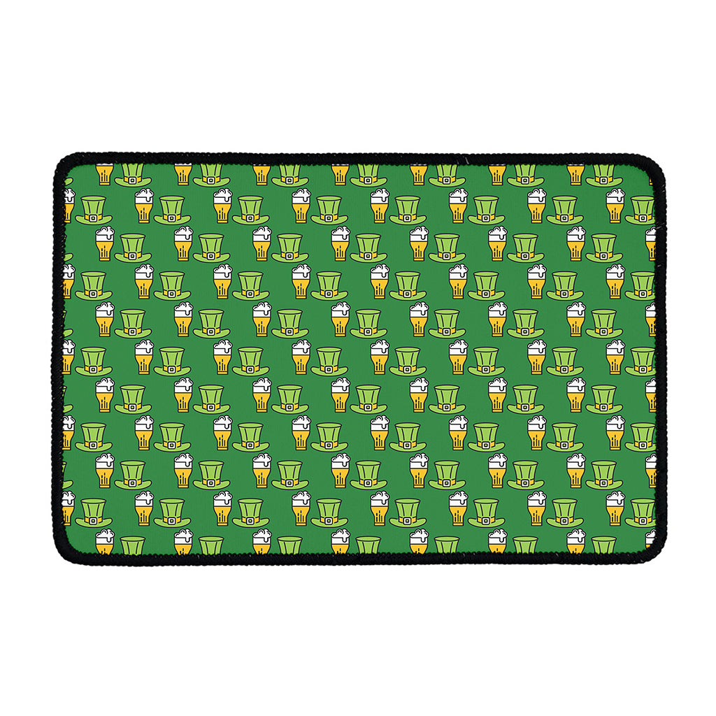 Cute Shamrock Saint Patrick's Day Print Kitchen Mat