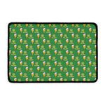 Cute Shamrock Saint Patrick's Day Print Kitchen Mat