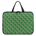 Cute Shamrock Saint Patrick's Day Print Laptop Sleeve With Handle