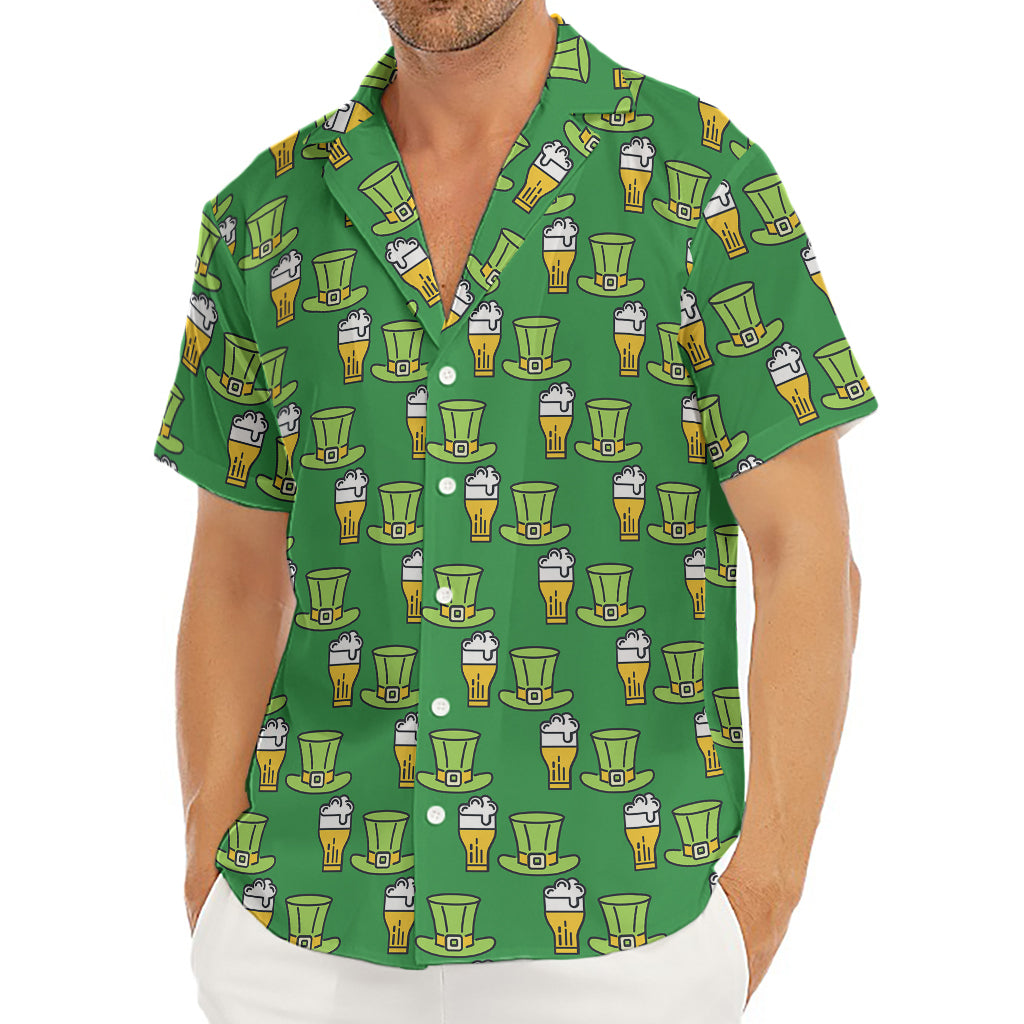 Cute Shamrock Saint Patrick's Day Print Men's Deep V-Neck Shirt