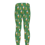 Cute Shamrock Saint Patrick's Day Print Men's leggings