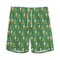 Cute Shamrock Saint Patrick's Day Print Men's Athletic Shorts