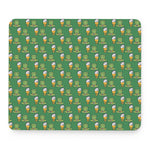 Cute Shamrock Saint Patrick's Day Print Mouse Pad