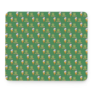 Cute Shamrock Saint Patrick's Day Print Mouse Pad