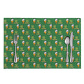 Cute Shamrock Saint Patrick's Day Print Placemat