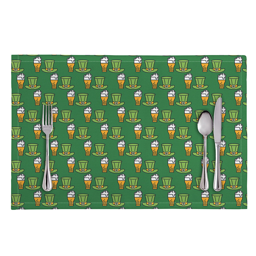 Cute Shamrock Saint Patrick's Day Print Placemat