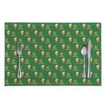 Cute Shamrock Saint Patrick's Day Print Placemat