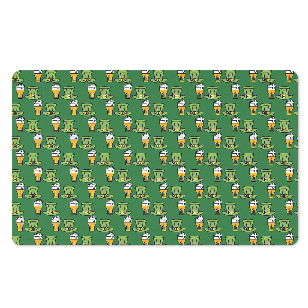 Cute Shamrock Saint Patrick's Day Print Polyester Doormat