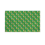 Cute Shamrock Saint Patrick's Day Print Polyester Flag