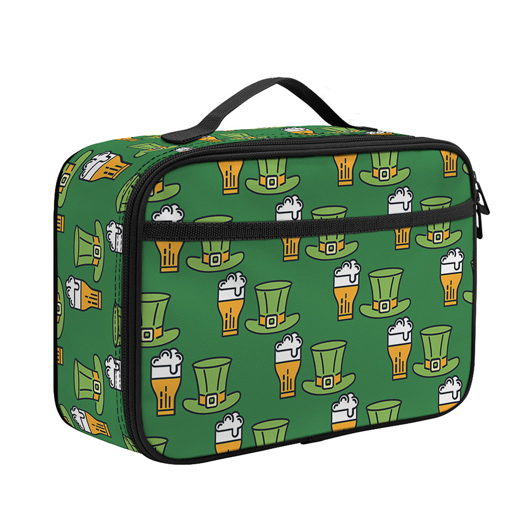 Cute Shamrock Saint Patrick's Day Print Portable Lunch Bag