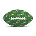 Cute Shamrock Saint Patrick's Day Print Rugby Ball