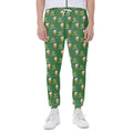 Cute Shamrock Saint Patrick's Day Print Joggers