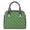 Cute Shamrock Saint Patrick's Day Print Shoulder Handbag
