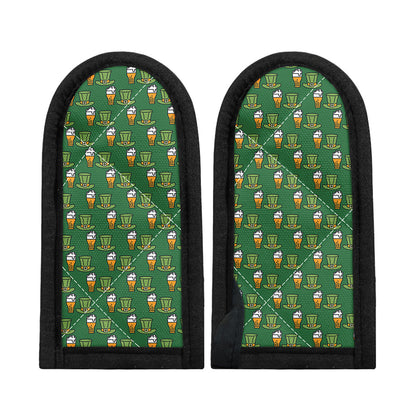 Cute Shamrock Saint Patrick's Day Print Skillet Handle Cover