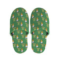 Cute Shamrock Saint Patrick's Day Print Slippers