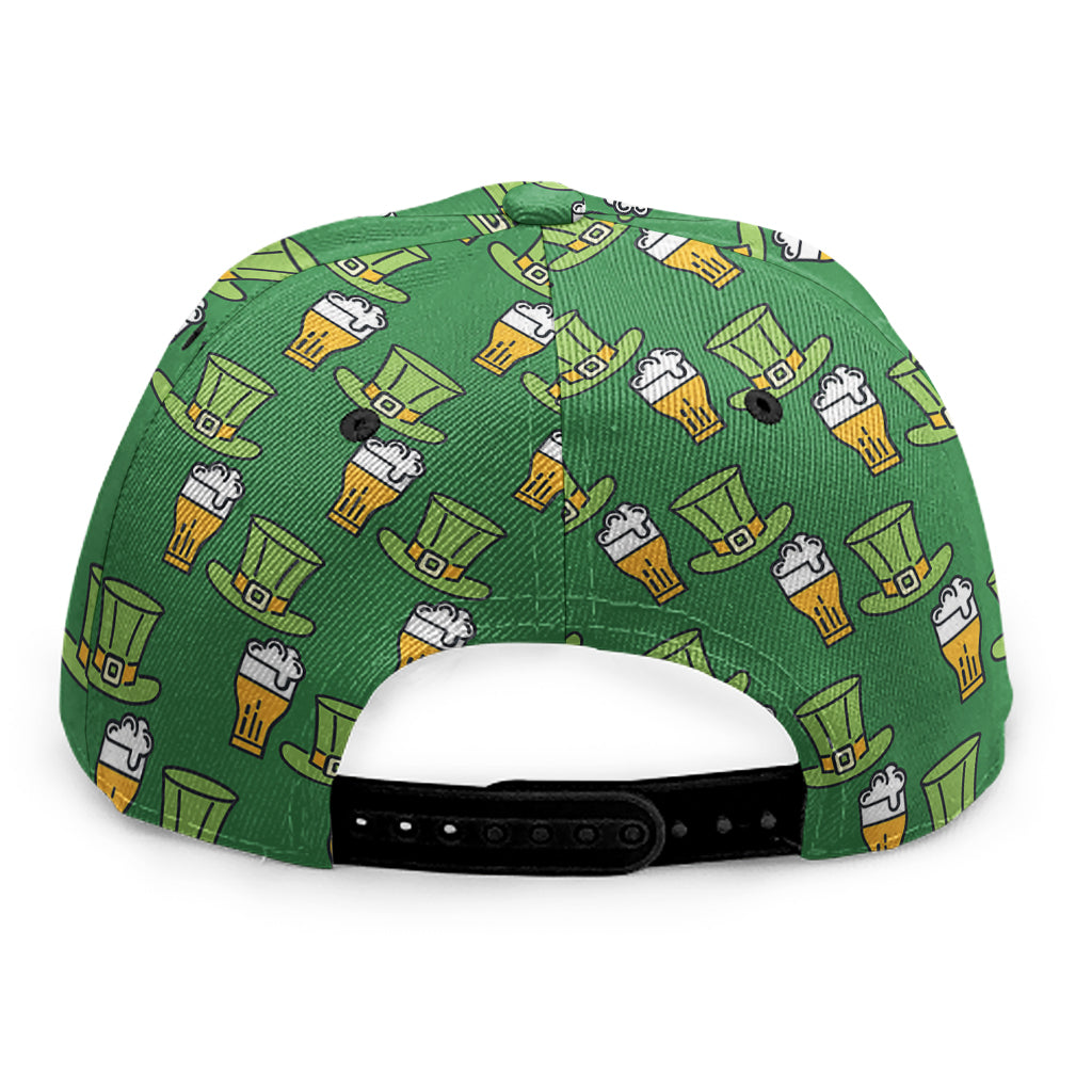 Cute Shamrock Saint Patrick's Day Print Snapback Cap