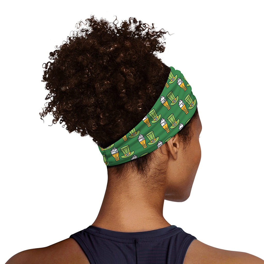 Cute Shamrock Saint Patrick's Day Print Sports Headband