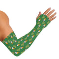 Cute Shamrock Saint Patrick's Day Print Sun Protection Arm Sleeves