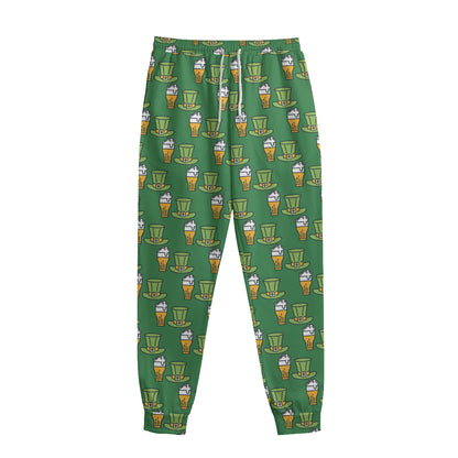 Cute Shamrock Saint Patrick's Day Print Sweatpants
