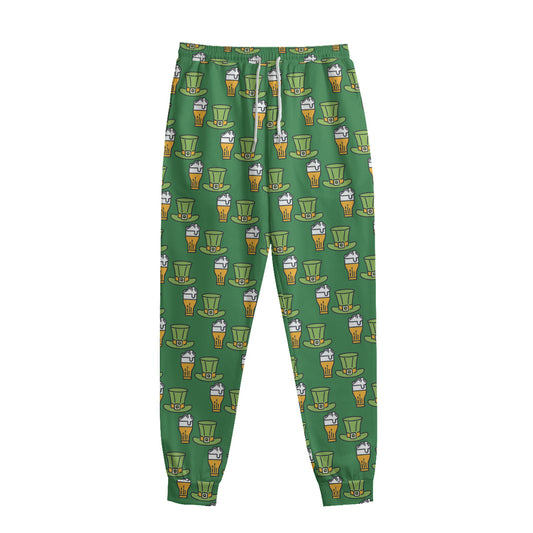 Cute Shamrock Saint Patrick's Day Print Sweatpants