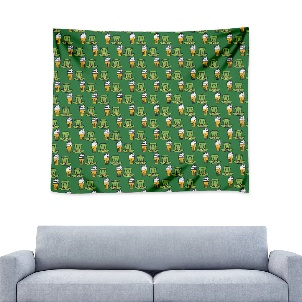 Cute Shamrock Saint Patrick's Day Print Tapestry
