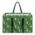 Cute Shamrock Saint Patrick's Day Print Utility Tote Bag