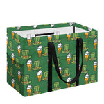 Cute Shamrock Saint Patrick's Day Print Utility Tote Bag