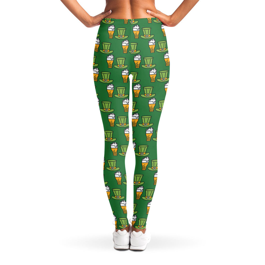 Cute Shamrock Saint Patrick's Day Print Women's Leggings