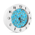 Cute Shark Pattern Print Alarm Clock