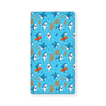 Cute Shark Pattern Print Baby Crib Sheet