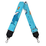 Cute Shark Pattern Print Bag Strap
