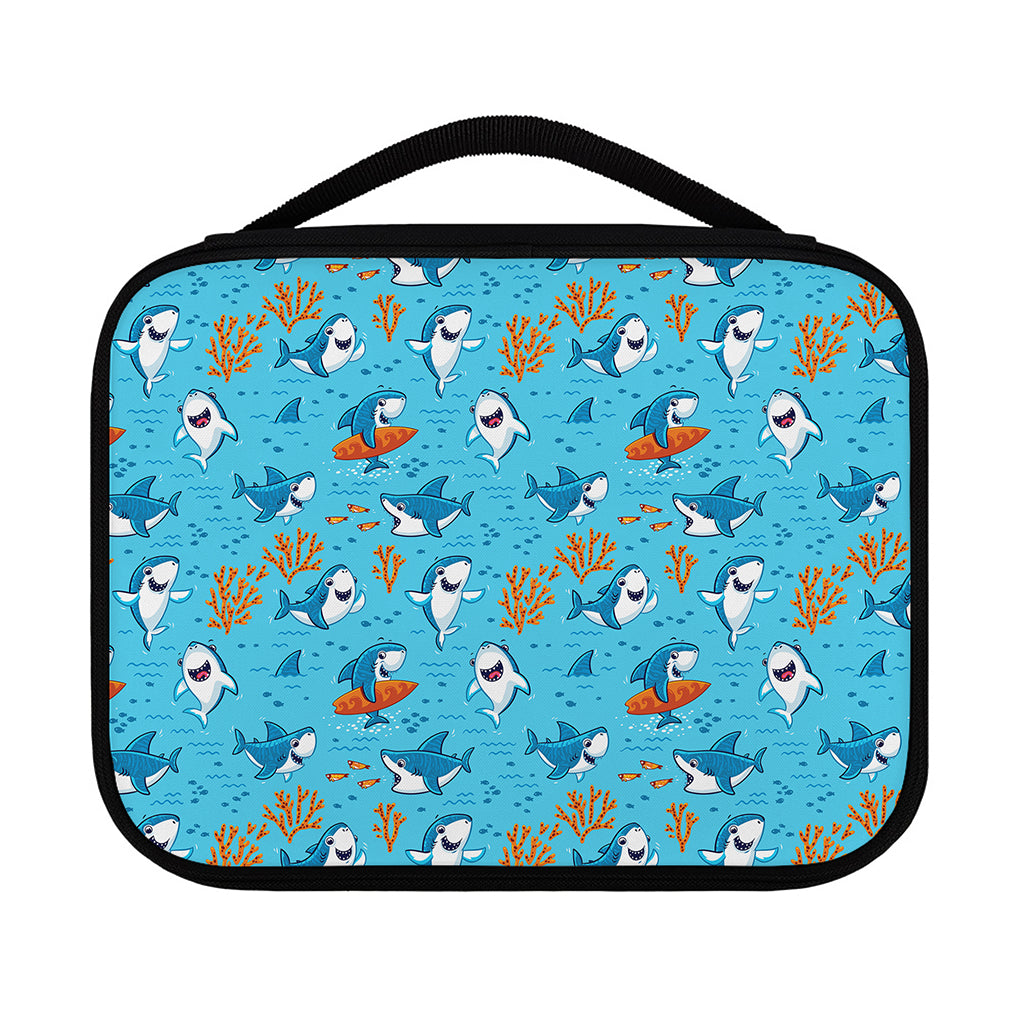 Cute Shark Pattern Print Classic Bible Case