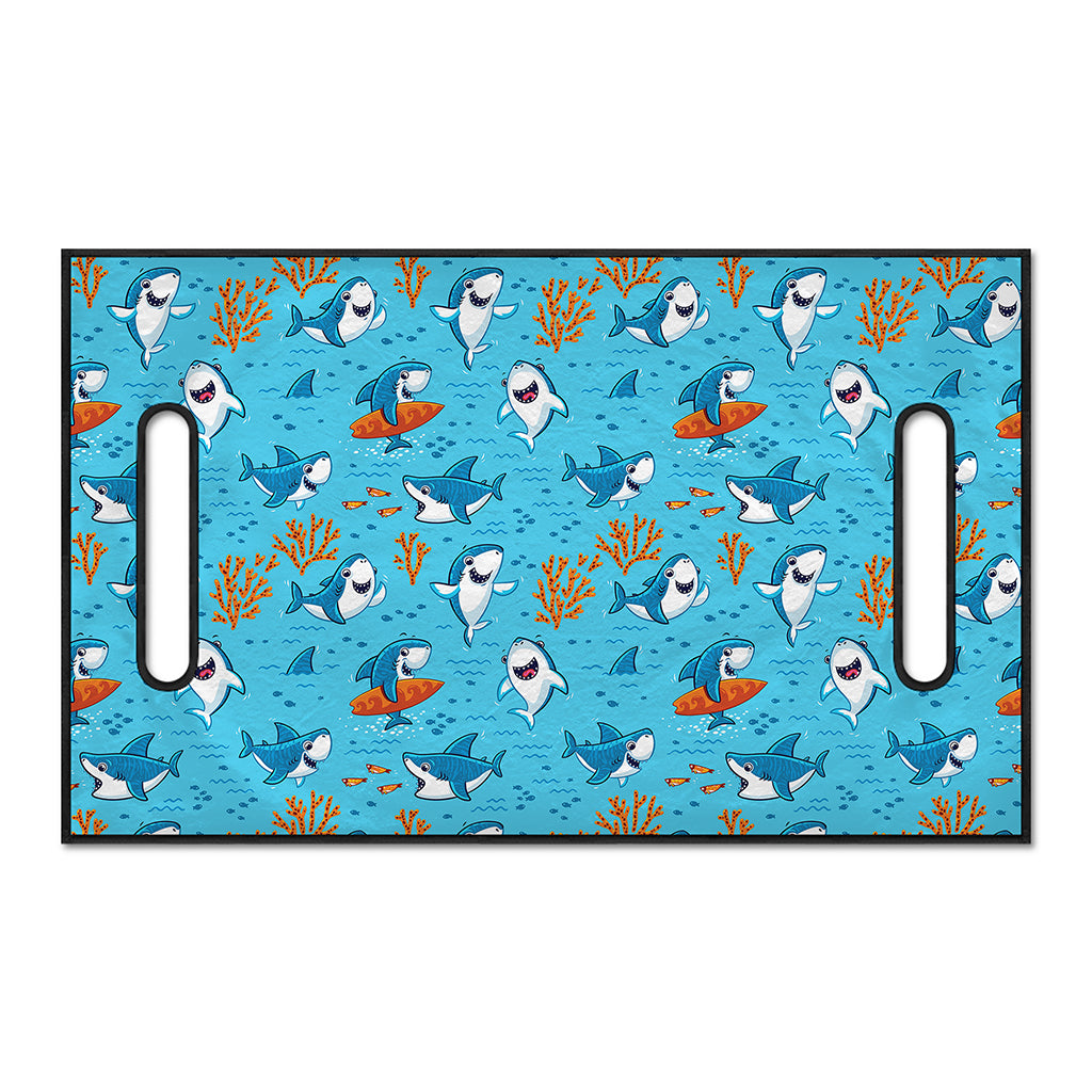 Cute Shark Pattern Print Golf Cart Seat Cover