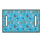 Cute Shark Pattern Print Golf Cart Seat Cover