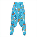 Cute Shark Pattern Print Hammer Pants