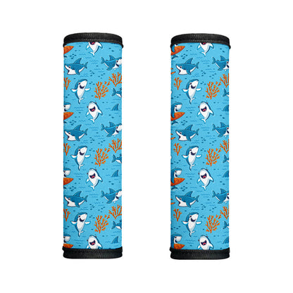 Cute Shark Pattern Print Handle Covers
