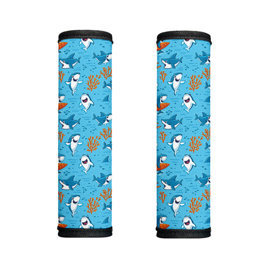 Cute Shark Pattern Print Handle Covers
