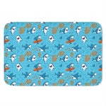 Cute Shark Pattern Print Indoor Door Mat