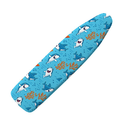 Cute Shark Pattern Print Ironing Board Cover