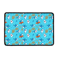 Cute Shark Pattern Print Kitchen Mat
