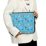 Cute Shark Pattern Print Laptop Sleeve