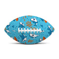 Cute Shark Pattern Print Rugby Ball