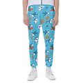 Cute Shark Pattern Print Joggers