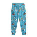 Cute Shark Pattern Print Sweatpants