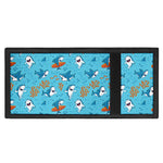 Cute Shark Pattern Print Trifold Wallet