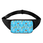 Cute Shark Pattern Print Waist Bag