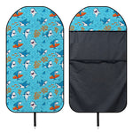 Cute Shark Pattern Print Waterproof Car Seat Cover
