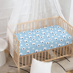 Cute Sheep Pattern Print Baby Crib Sheet