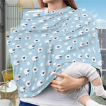 Cute Sheep Pattern Print Baby Seat Cover