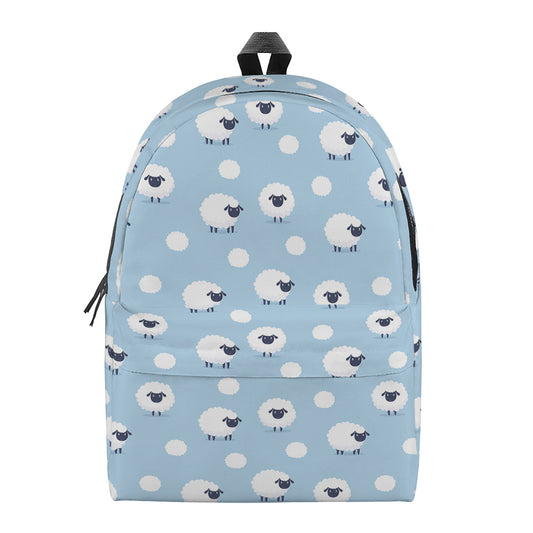 Cute Sheep Pattern Print Backpack